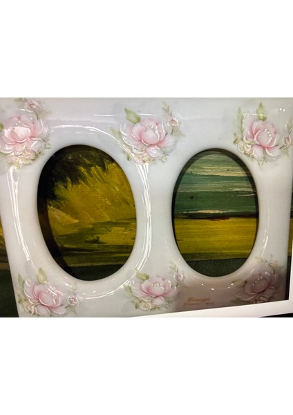 Limoges Rehausse Main El Boyama Porselen Resimlik - 18,5 cm 14,5 cm Ölçülerinde fiyatları