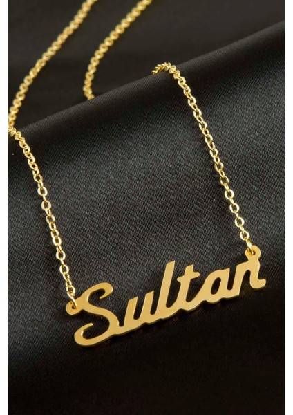 Resveq Sultan Isimli Kolye -Sarı