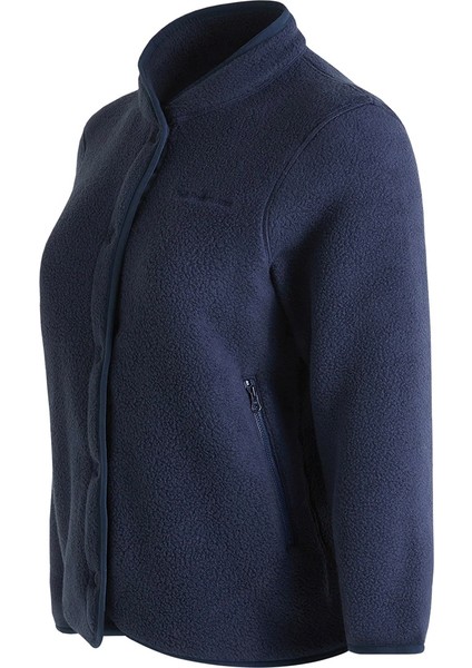 W Fleece Snap Cardigan Kadın Polar modelleri