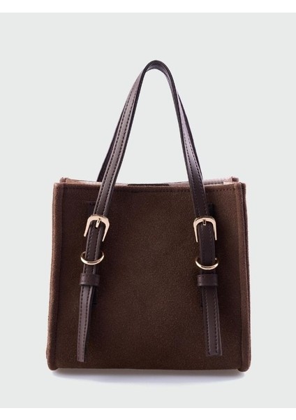 Elia Kemer Detaylı Süet Çapraz Çanta fiyatları