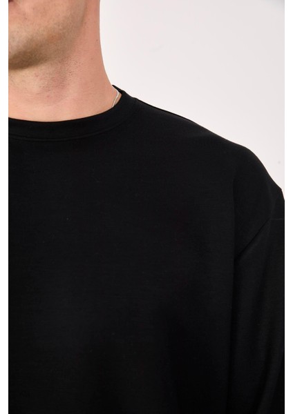 %100 Pamuk Erkek Sweatshirt Kalın Kumaş Uzun Kol modelleri