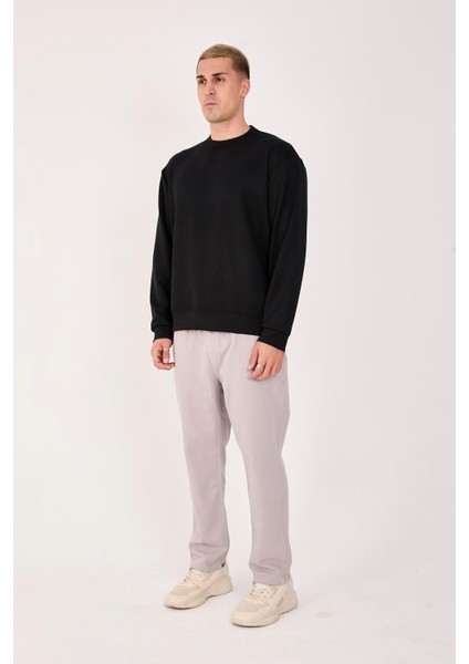 %100 Pamuk Erkek Sweatshirt Kalın Kumaş Uzun Kol indirimleri