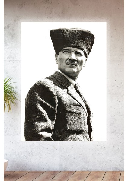 Metal Baskılı Atatürk Koleksiyonu Tablo No 10 - 15 cm x 20 cm