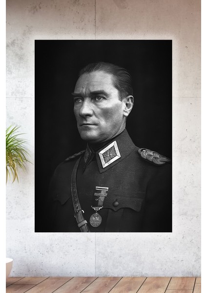 Metal Baskılı Atatürk Koleksiyonu Tablo No 8 - 15 cm x 20 cm