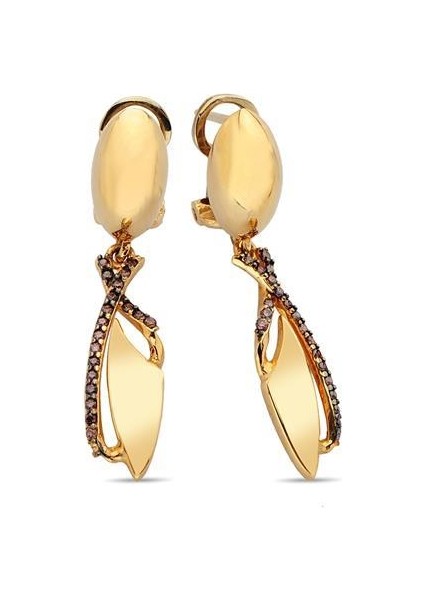 Altın Taşlı Set Küpe fiyatları