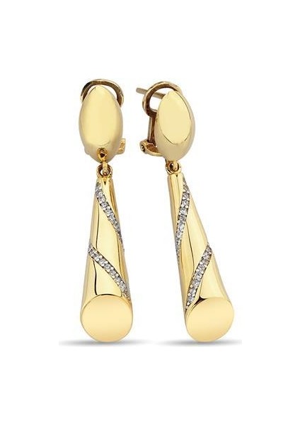 Altın Taşlı Set Küpe fiyatları