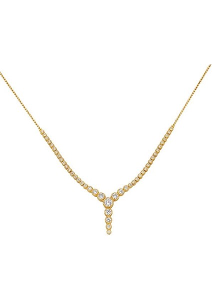 Altın Taşlı Set Kolye fiyatları