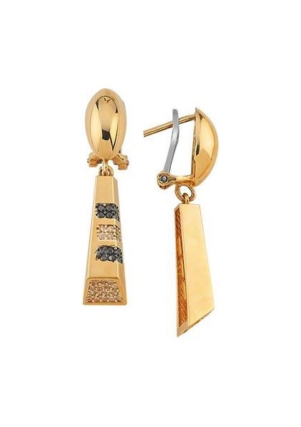 Altın Taşlı Set Küpe fiyatları