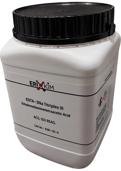 EDTA 2Na 1 kg – Disodyum EDTA – Yüksek Saflık – Laboratuvar ve Endüstriyel Kullanım