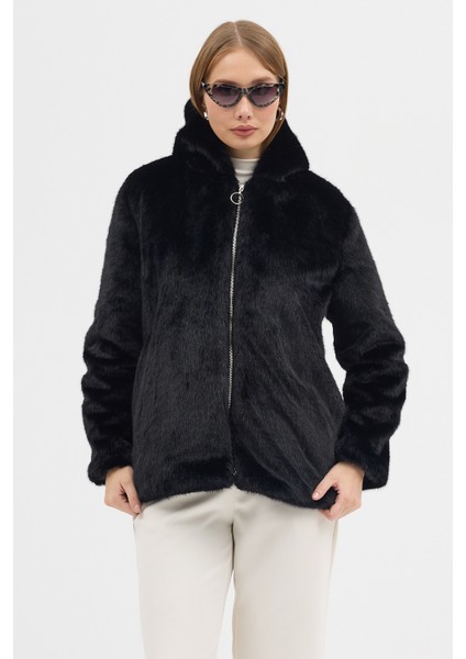 Premium Mink Kapşonlu Ceket fiyatları