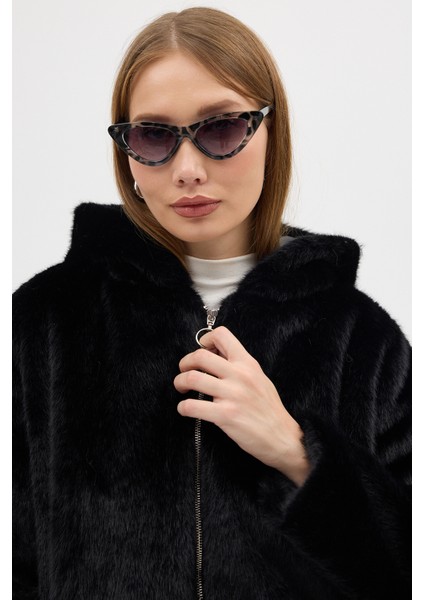 Premium Mink Kapşonlu Ceket modelleri