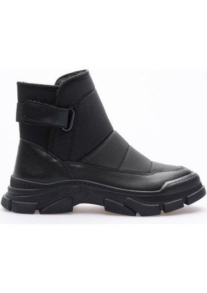 Kadın Deri Bot Paraşütlü Cırtlı Siyah Norea fiyatları