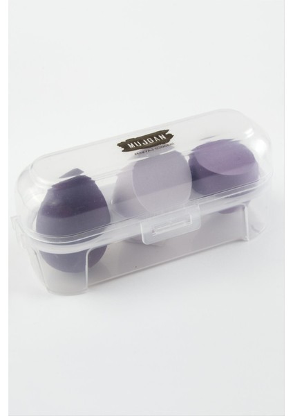 Resveq 3 Adet Yumurta Kutulu Makyaj Süngeri-Sarı modelleri