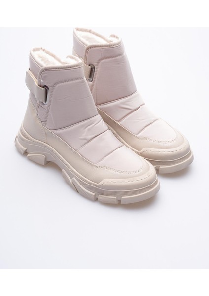 Kadın Deri Bot Paraşütlü Cırtlı Bej Norea fiyatları