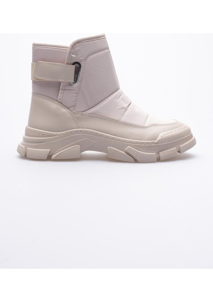 Kadın Deri Bot Paraşütlü Cırtlı Bej Norea modelleri