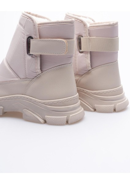 Kadın Deri Bot Paraşütlü Cırtlı Bej Norea fırsatları