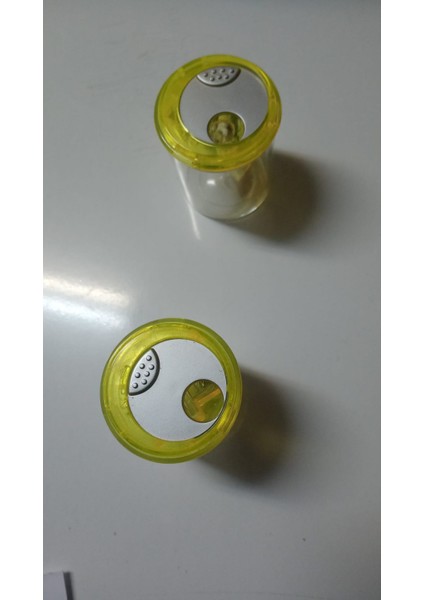 Bidon Kalemtraş 517 Sarı Renk 3 Gözlü 2 li paket