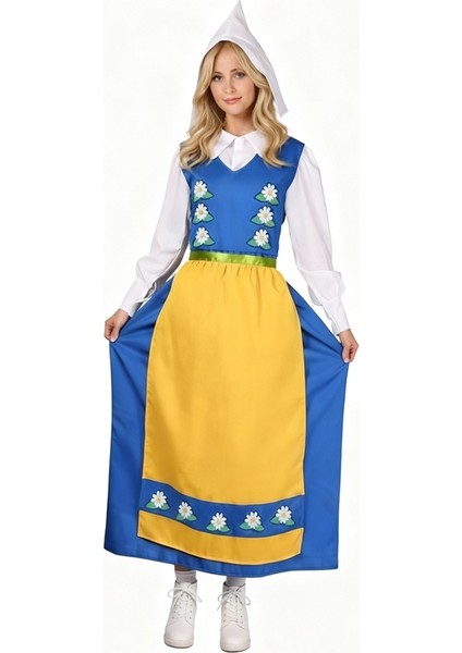 Isveç Yetişkin Kadın Kostümü