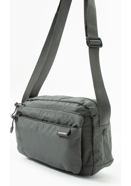 Kadın 3 Gözlü Paraşüt Kumaş Ayarlanabilir Çapraz Askılı Çanta 6003