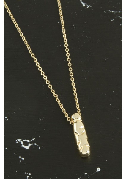 Resveq I Harfli Balon Kolye-Sarı