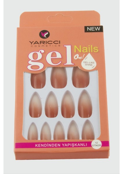 Resveq Orange Takma Tırnak-Sütlü Kahve