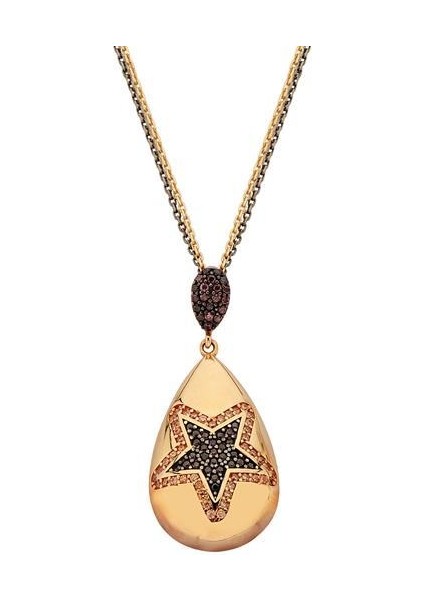 Altın Yıldız Taşlı Set Kolye fiyatları