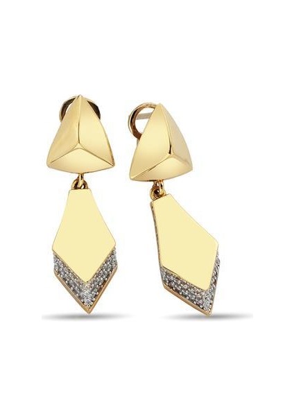 Altın Taşlı Set Küpe fiyatları