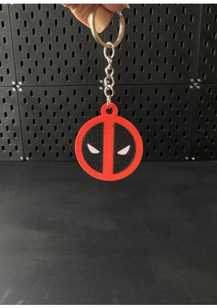 Deadpool Logo Anahtarlık