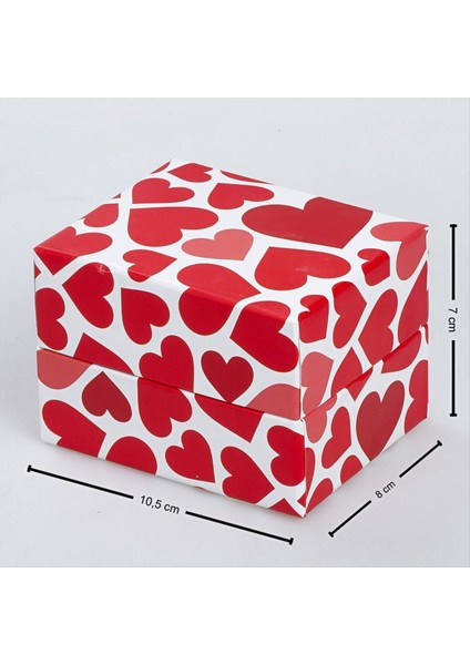 Resveq Çift Kombinli Saat Kutusu -Kırmızı