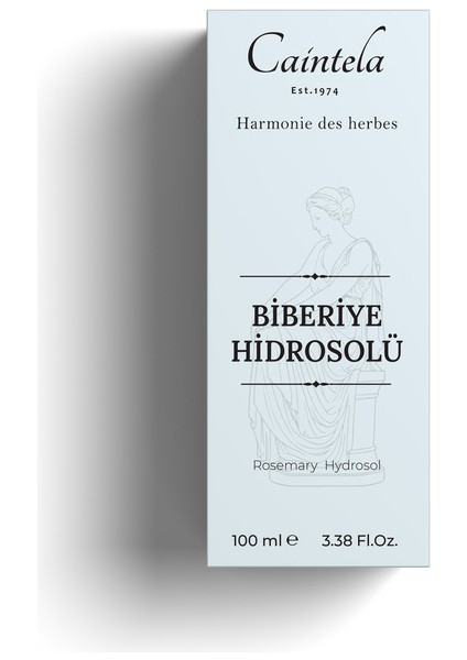 Biberiye Suyu 100 ml - Saç Dökülmesi Önleyici, Saç Güçlendirici Özellikli %100 Doğal ve Saf Hidrosol