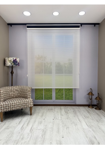 Luna Serisi Beyaz Tül Siyah Stor Perde Işık Kontrollü, Çift Mekanizmalı, Kolay Montaj fırsatları