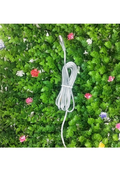 Dc Dişi Soketli Konnektör Fişi Şeffaf Güç Uzatma Kablosu Evrensel Adaptör 1.5m Dc 5.5 mm x 2.1 mm