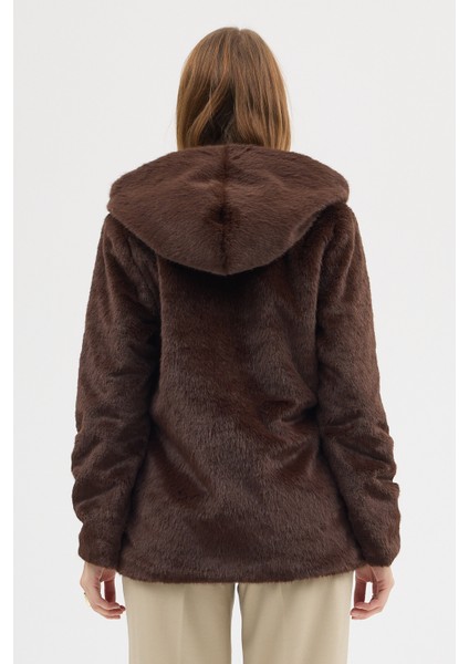 Premium Mink Kapşonlu Ceket fırsatları