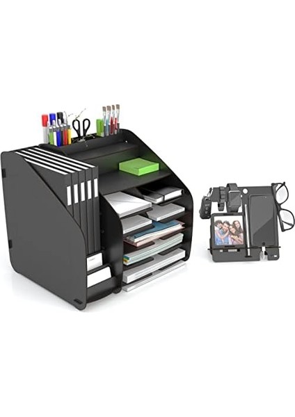 Fx-Xl Modest - 2 Renk - A4 Evrak Rafı Masaüstü Organizer _ _fx_xl_modest (Siyah) modelleri