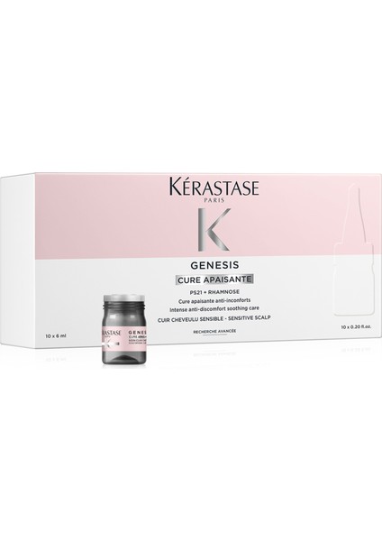 Genesis Cure - Apaisante Rahatlatıcı Yoğun Bakım Kürü 10*6ml 10*6ml