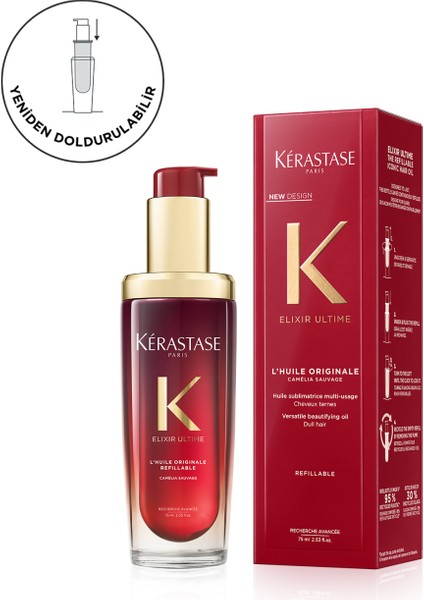 Elixir Ultime Elixir Ultime Saç Bakım Yağı - Limited Edition 75ML