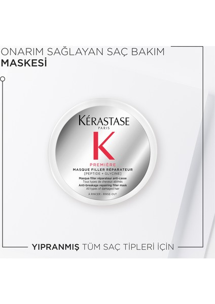 Première Masque Filler Réparateur Kırılma Karşıtı Onarım Sağlayan Saç Bakım Maskesi 75 ml 75 ml