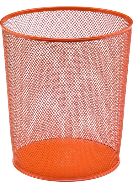 Tam Delikli Çöp Kovası Turuncu