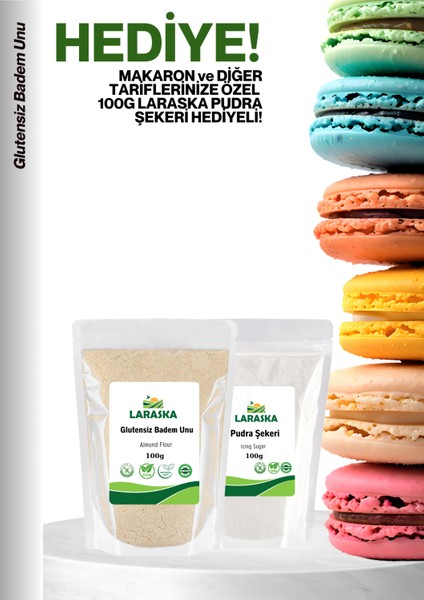 Glutensiz Badem Unu 100G- Almond Flour Gluten Free Vegan indirimleri