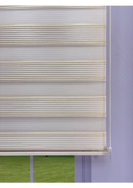 Anka Serisi Gold Simli Zebra Perde – Gündüz Gece Kullanım, Stor Mekanizmalı fiyatları