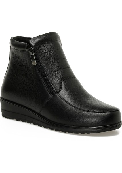 103510.Z5PR Siyah Kadın Dolgu Topuk Bot fiyatları