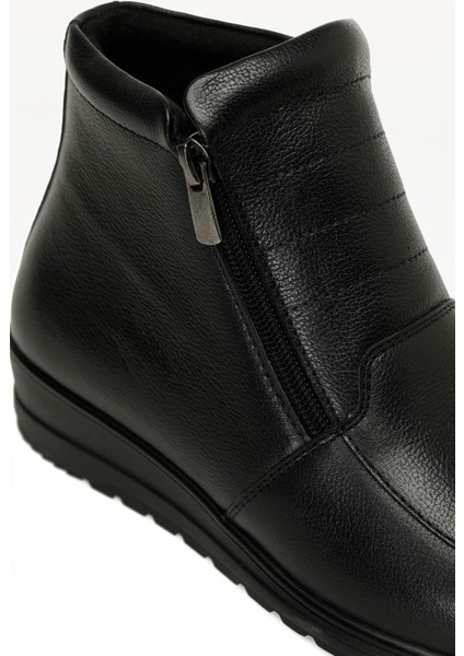 103510.Z5PR Siyah Kadın Dolgu Topuk Bot