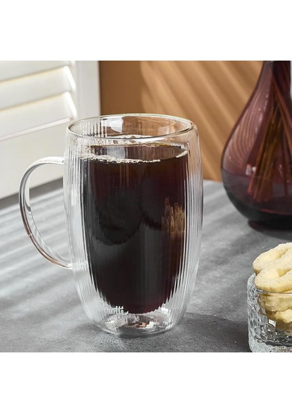 Çift Cidarlı Kupa 450 ml