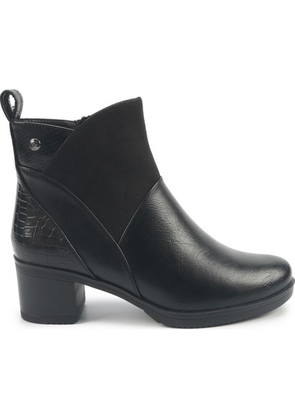 165076.Z5PR Siyah Kadın Topuklu Bot