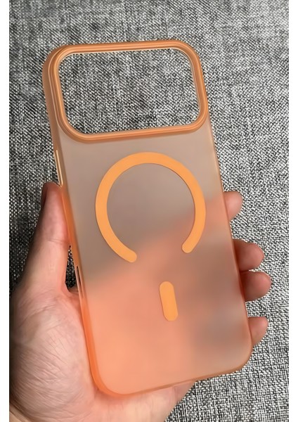 iPhone 17 Pro Max Uyumlu Mat Transparan Saydam Sert Darbe Korumalı Magsafe Kılıf modelleri