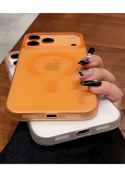 iPhone 17 Pro Max Uyumlu Mat Transparan Saydam Sert Darbe Korumalı Magsafe Kılıf fırsatları