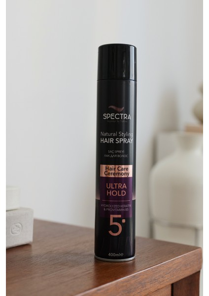 Ultra Sabitlik Saç Spreyi No: 5 – Ekstra Güçlü Sabitleme & Profesyonel Kullanım fiyatları