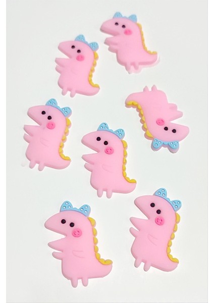 Resveq Dinazor Silikonlu Figür 1 Adet-Pembe