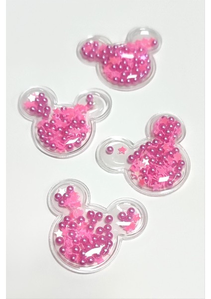 Resveq Ayıcık Şeffef Figür 1 Adet-Pembe