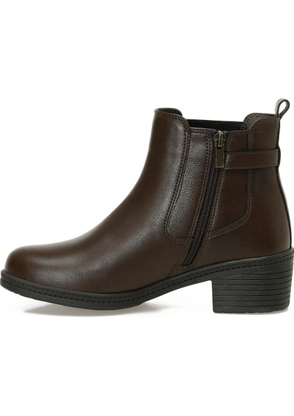 167073.Z5PR Kahverengi Kadın Topuklu Bot modelleri